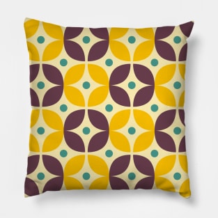 Geometric Pattern: Stylised Flower: Veronica Pillow