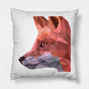 Geometric Fox (Variant 2) Pillow