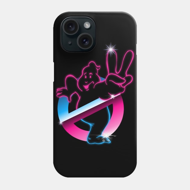 Ghostbusters - Neon retro Phone Case by Cika Ciki