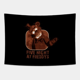 five nights at freddys brown Tapestry