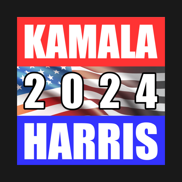 Kamala Harris for President 2024 by CafePretzel