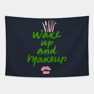 make up shirt Tapestry