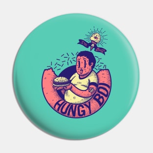 HUNGY BOI (art print) Pin