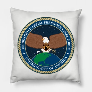 Unidentified Aerial Phenomena Task Force (UAPTF) Insignia Pillow