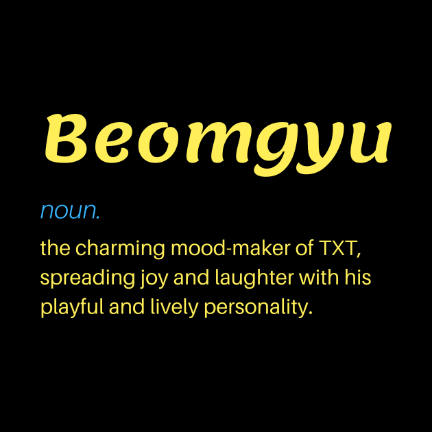 Definition of Beomgyu TXT by wennstore