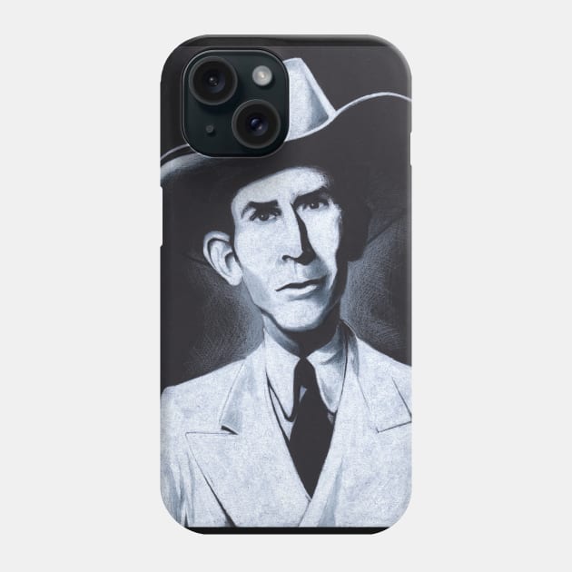 Hank Williams Phone Case by EdsThreads