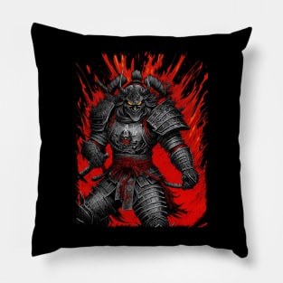 Demon Samurai warrior Pillow