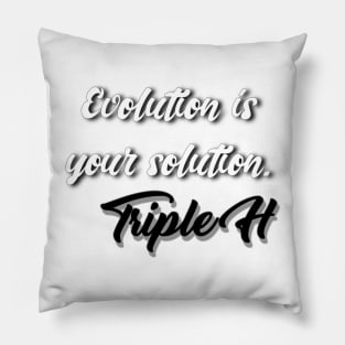 Triple H Pillow