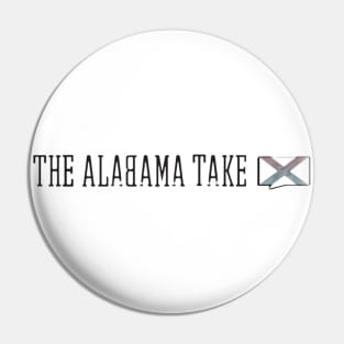 The Alabama Take Vintage Distressed Pin