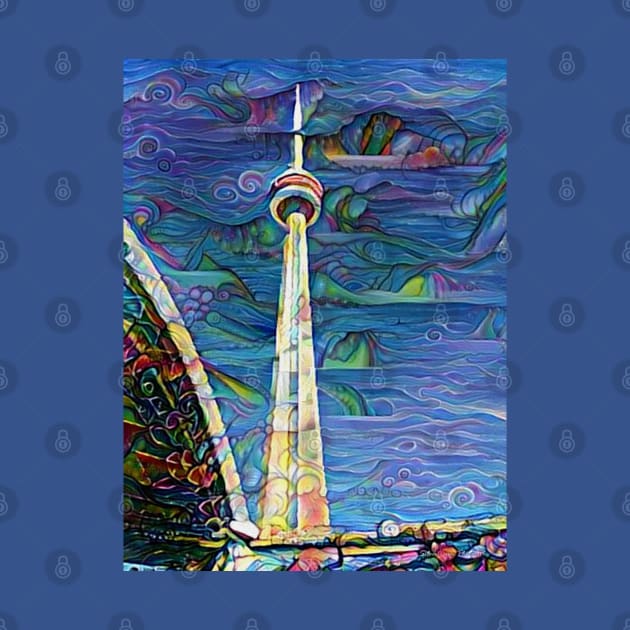 CN Tower Seascape by ninasilver