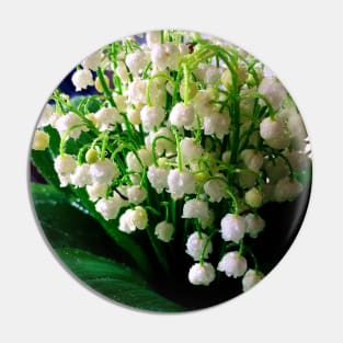 bouquet lily of the valley Pin