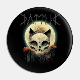 Kattlik Autumn moon Pin