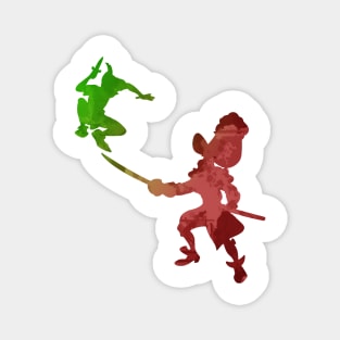 Fight Inspired Silhouette Magnet