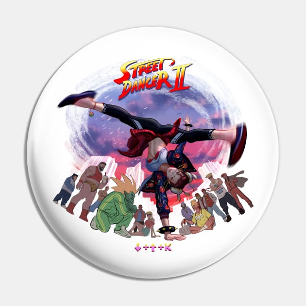 Street Dancer II Pin by ohshirtdotnet