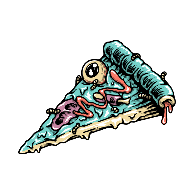 Pizza Zombie by quilimo