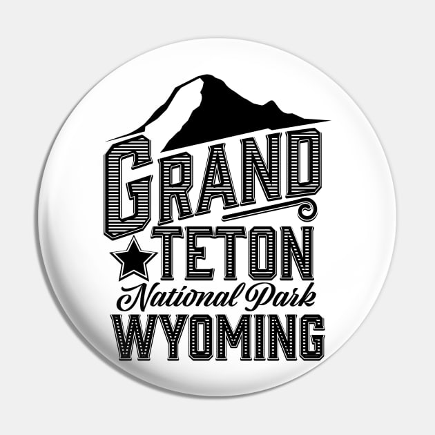 Grand Teton National Park Wyoming Pin by nickemporium1