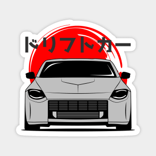 Front Silver Fairlady Z35 Magnet