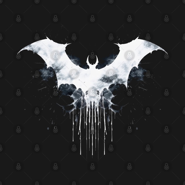Bat Emblem - Black by pandas doing stuff