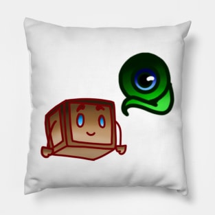 Septiceye Sam & Tiny Box Tim Pillow