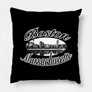 Boston Massachusetts Pillow