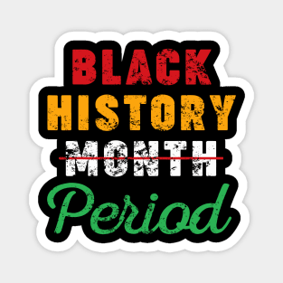 Black History Month Period African American Magnet