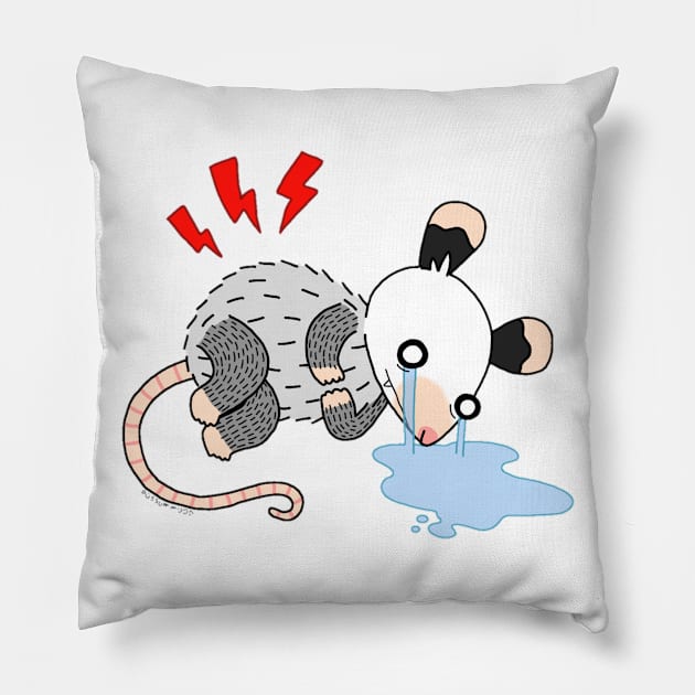 Side Pain Pillow by Possum Mood