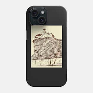 Detail of Barn and Silo Phone Case