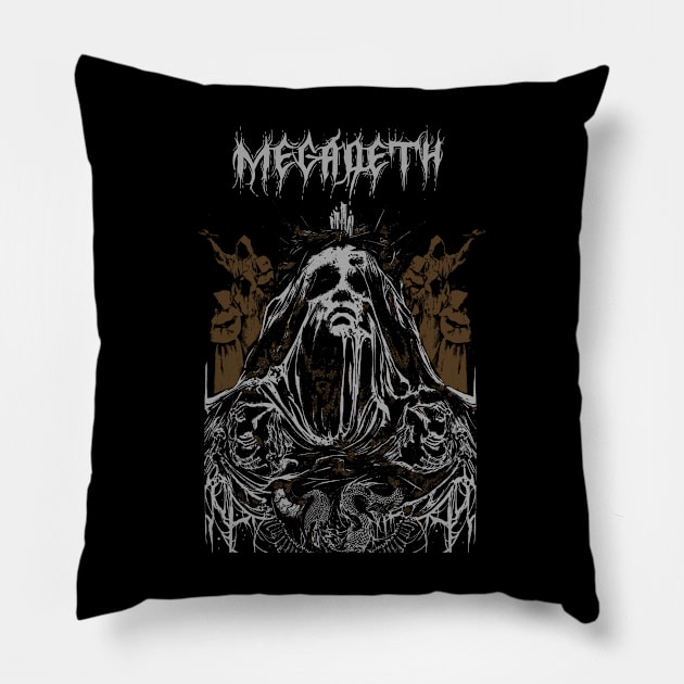 Megadeth Pillow by Motor liar 