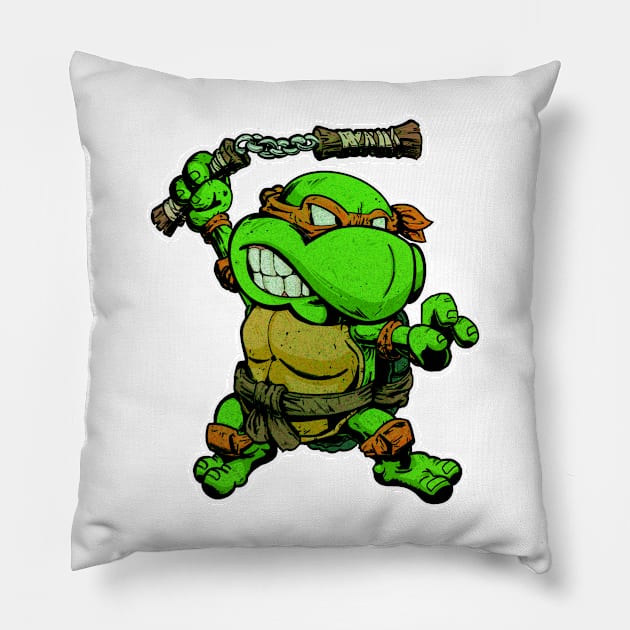 Ninja turtles Pillow by alllk