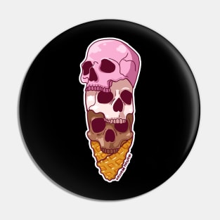 Skull Cone Pin