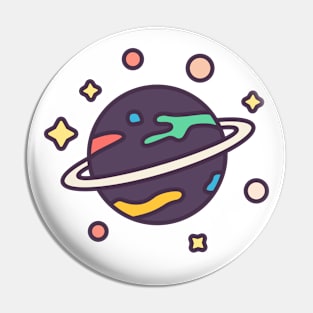 astronomy design Pin