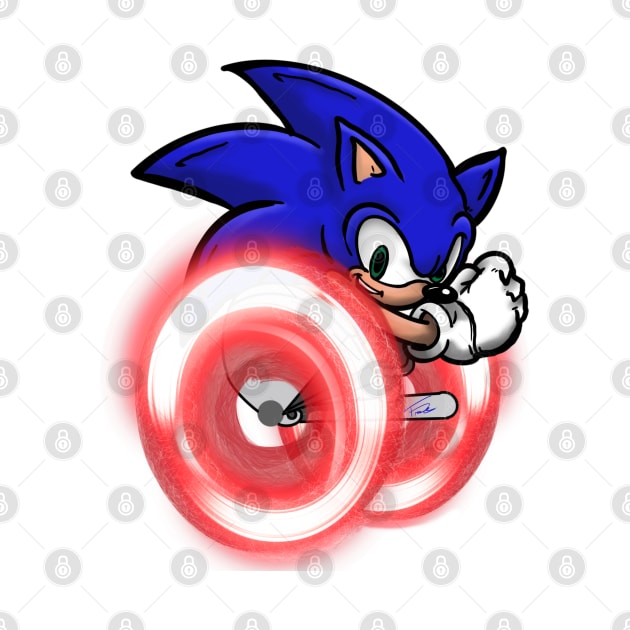 Wheelchair Sonic by freezethecomedian