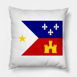 Acadiana Flag Pillow