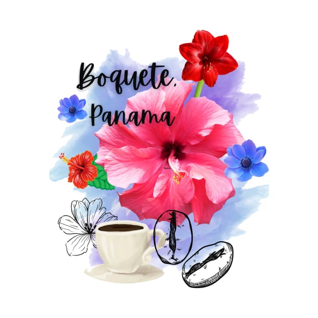 Boquete Panama Flowers and Coffee by julyperson