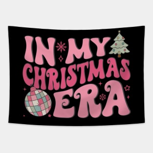 Christmas In My Merry Era Xmas Holiday Christmas Tapestry