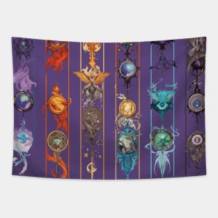 Magic elements Tapestry