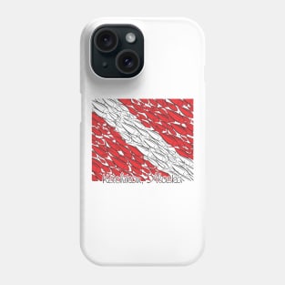 Scuba Diving Flag - ketchikan alaska Phone Case