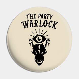 Warlock Dungeons and Dragons Team Party Pin