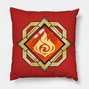 Liyue Pyro Vision Pillow