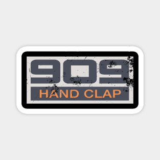 TR-909 Retro Vintage Drum Machine Hand Clap Magnet