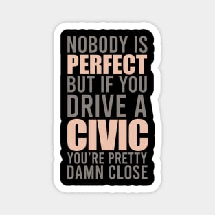 Honda Civic Owners Magnet