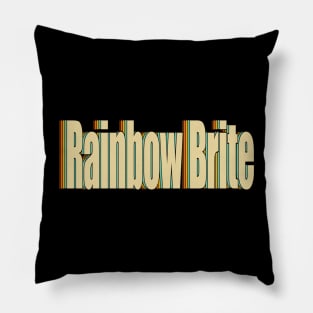 Rainbow Brite Pillow