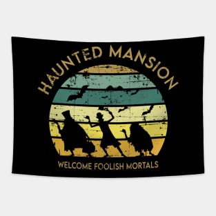 welcome foolish mortals - haunted mansion Tapestry