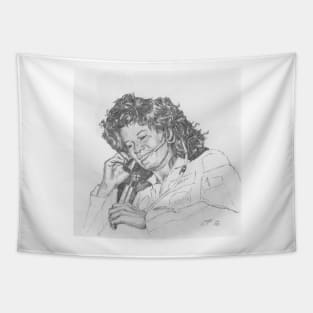 Sally Ride Tapestry