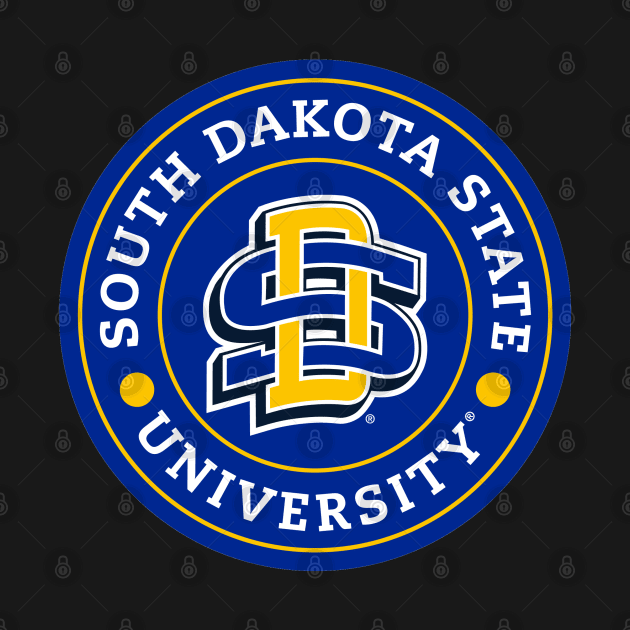 South Dakota State University - SD Wordmark by Josh Wuflestad