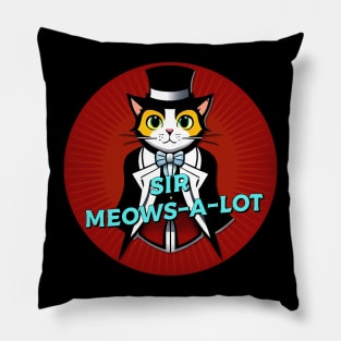 Meows a lot Pillow