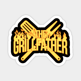 The Grillfather My Father Barbeque Magnet