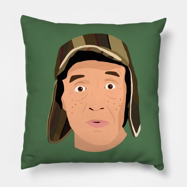 Chavo del ocho Pillow by ElviaMontemayor