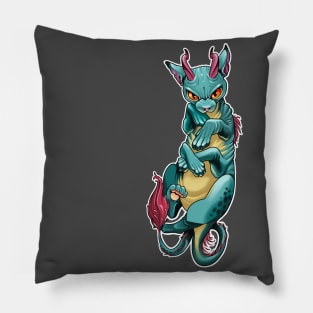 Demonic Cat Centipede Pillow