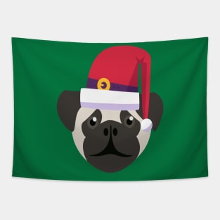 Funny Pug Dog Christmas 2020 Dog Lover Christmas Tapestry